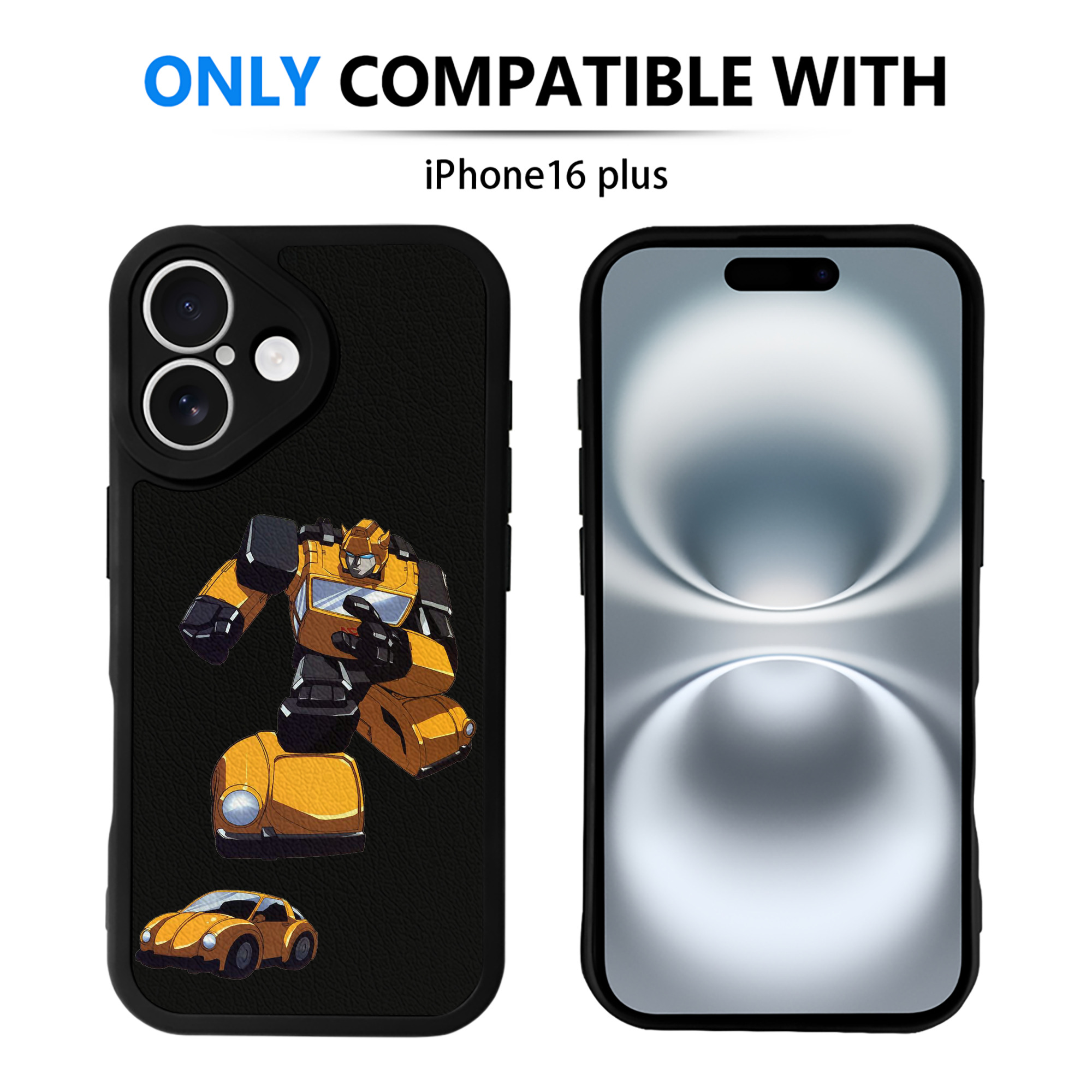 （画像用）  【iPhone 16シリーズ対応】シリコンスマホケース（レザー調） 材質：シリコン
